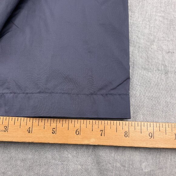 Adidas Track Pants Unisex Large 28w x 31L Blue Stitched Logo Nylon Cotton - Picture 9 of 13